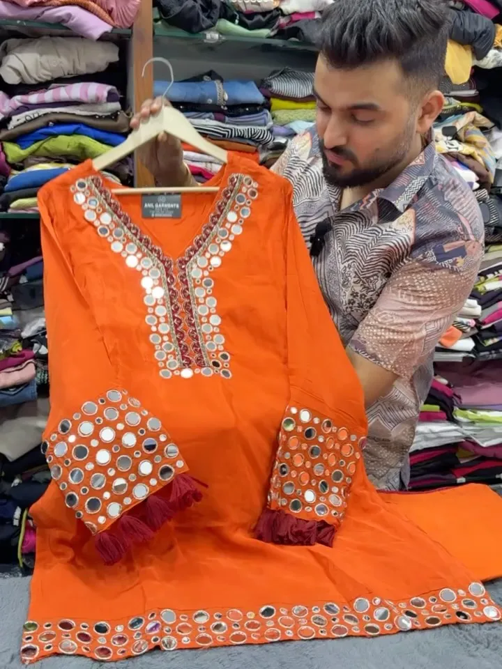 Anarkali Kurti Set