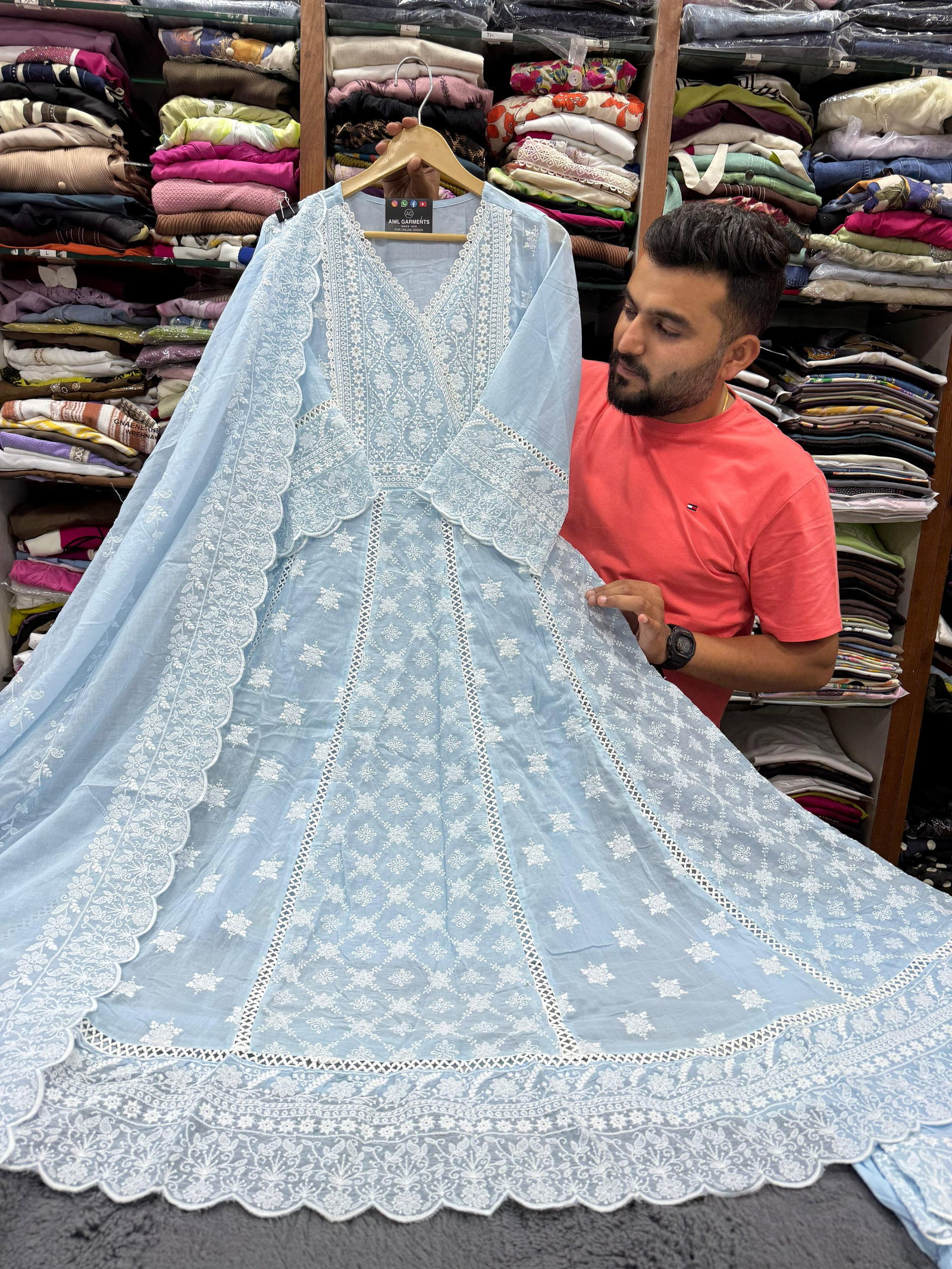 Begum 36 Kalia Anarkali Set  