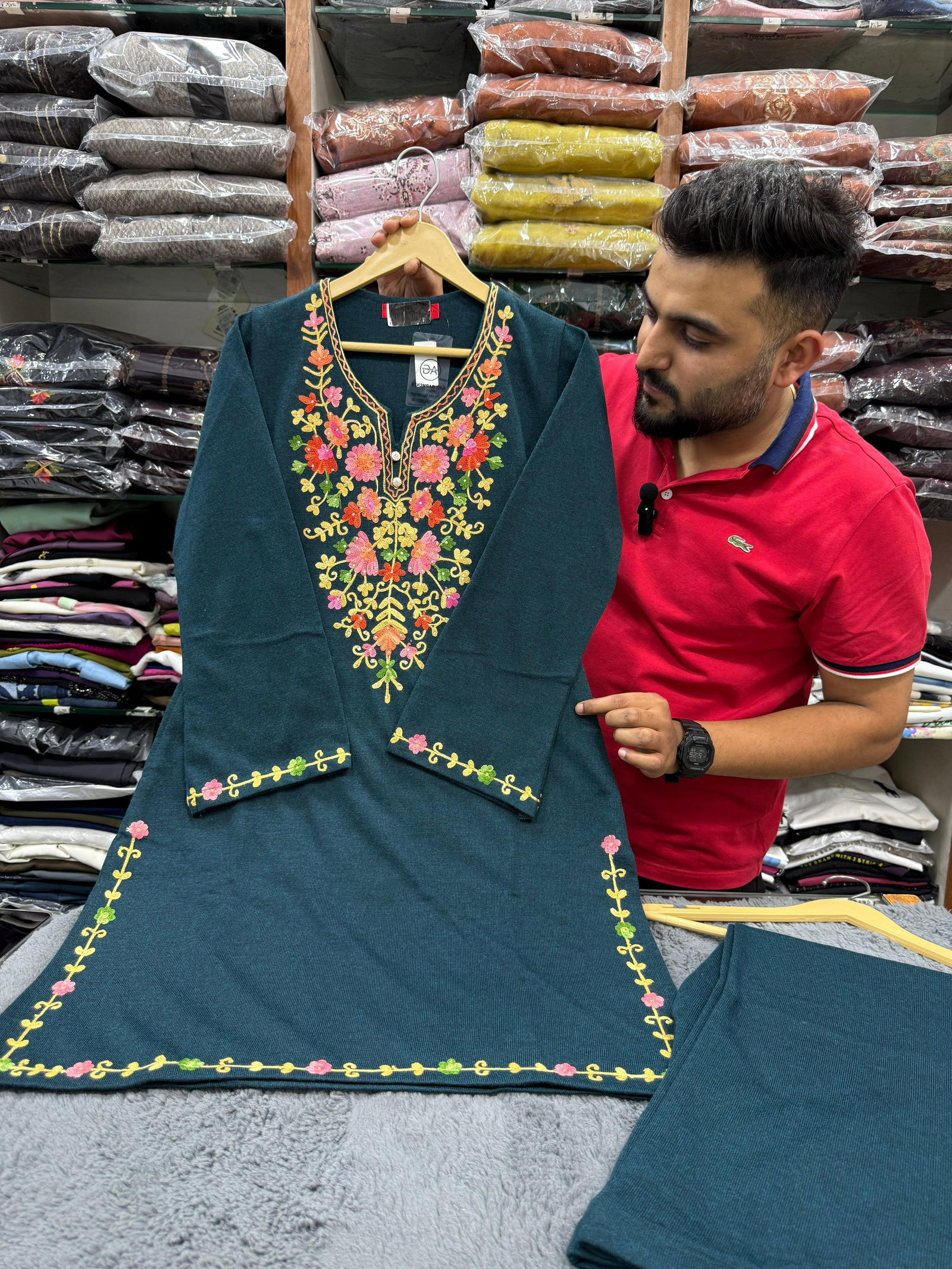 Winter Wear Kashmiri Kadai Co-ord 