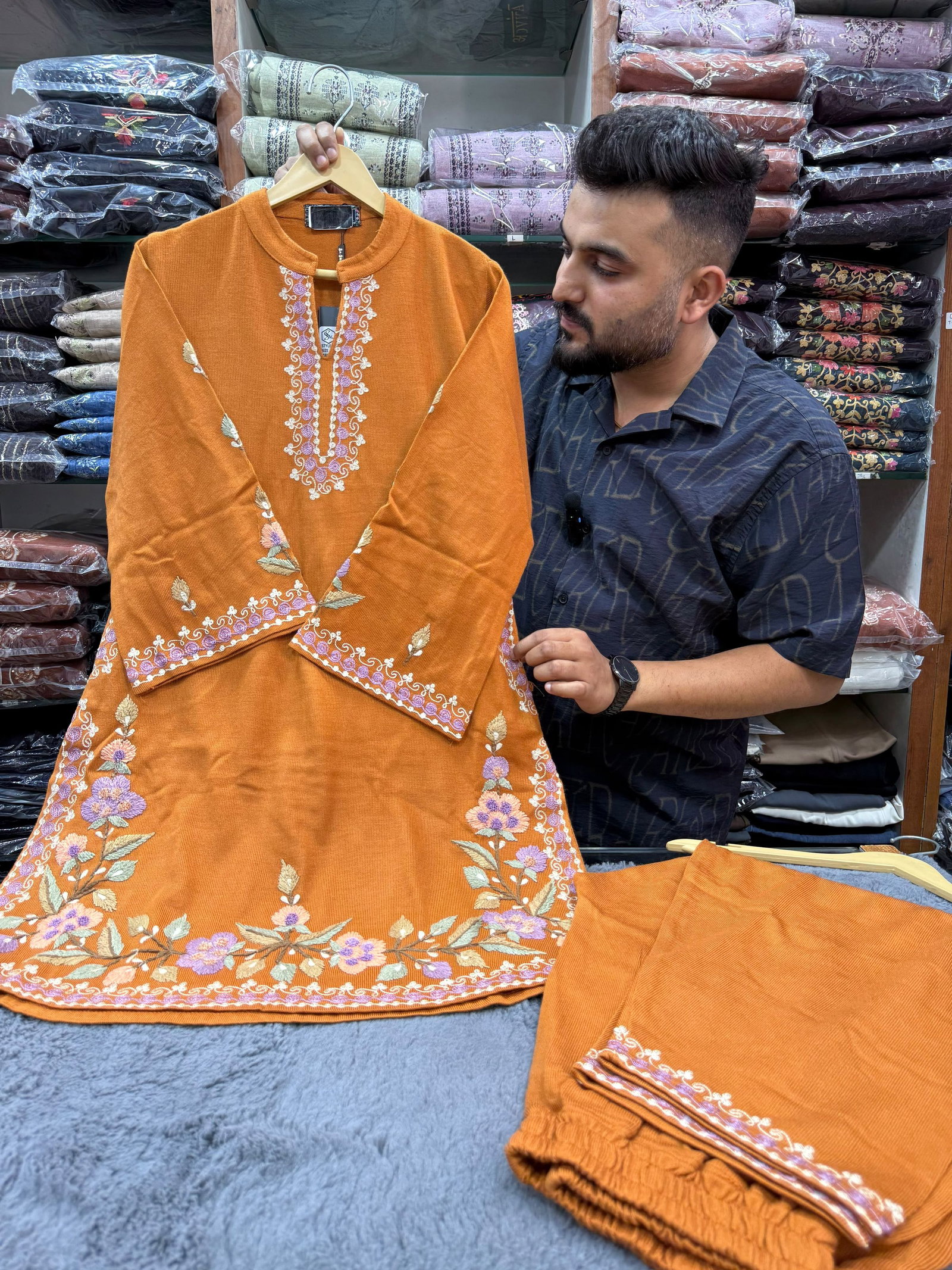 Farshi designer winter wear set  