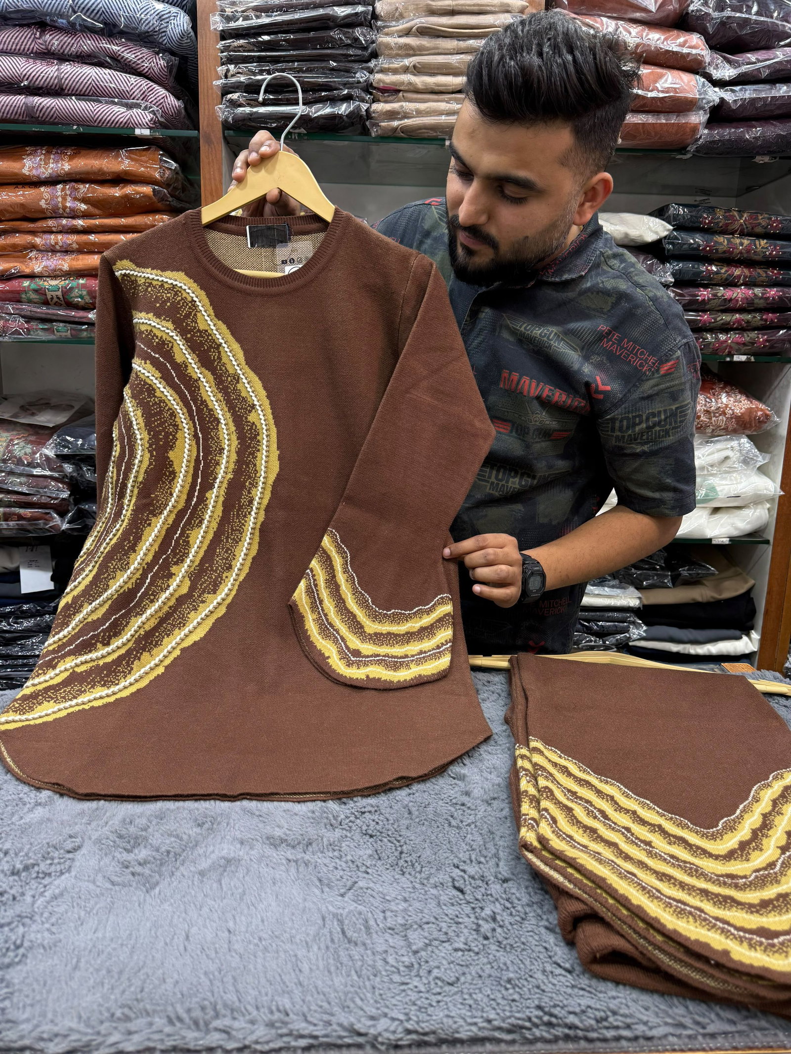 Naqsh Premium Sponge Wool co-ord  