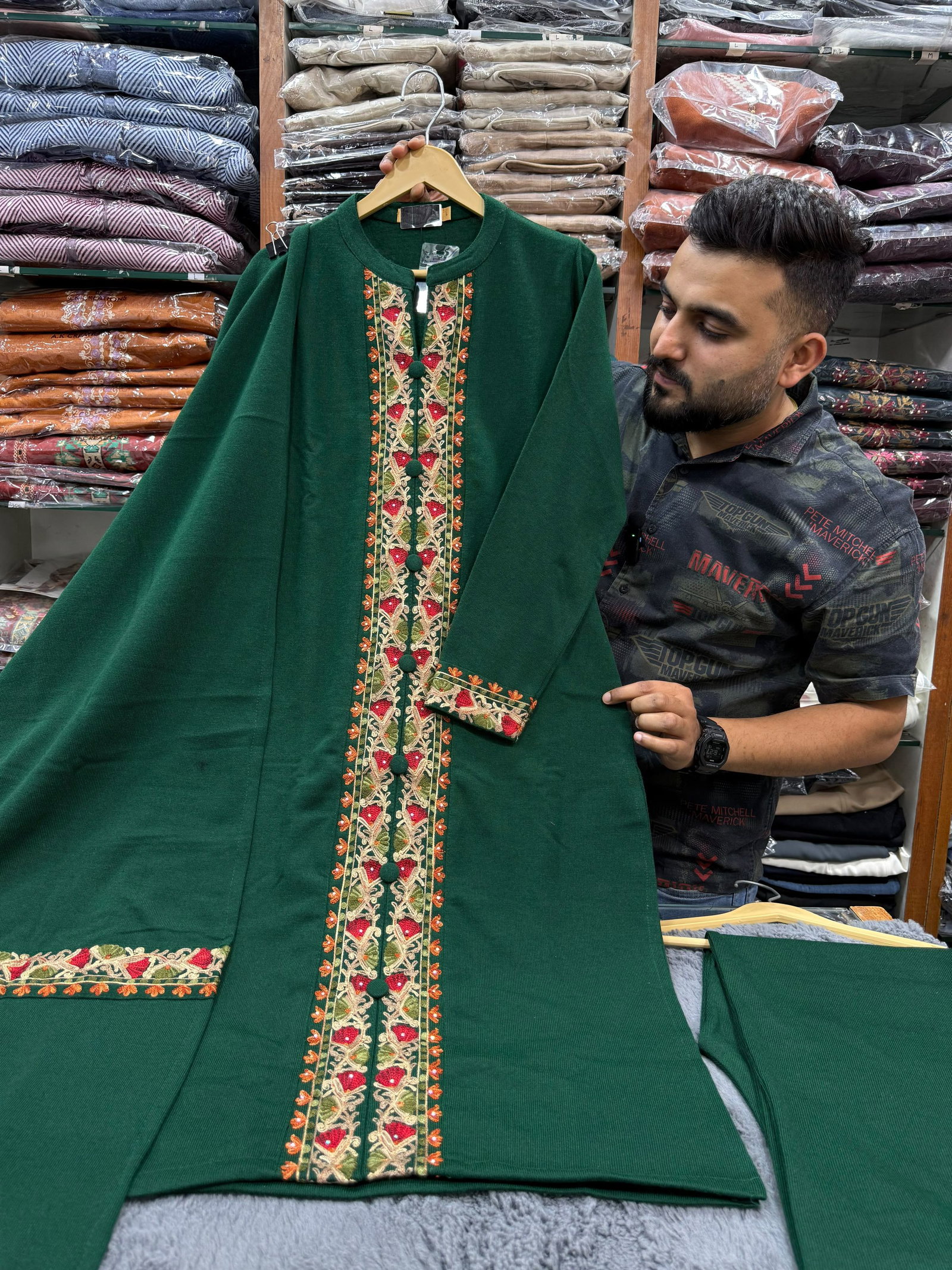 Saanjh 3 Piece Kurti Set  