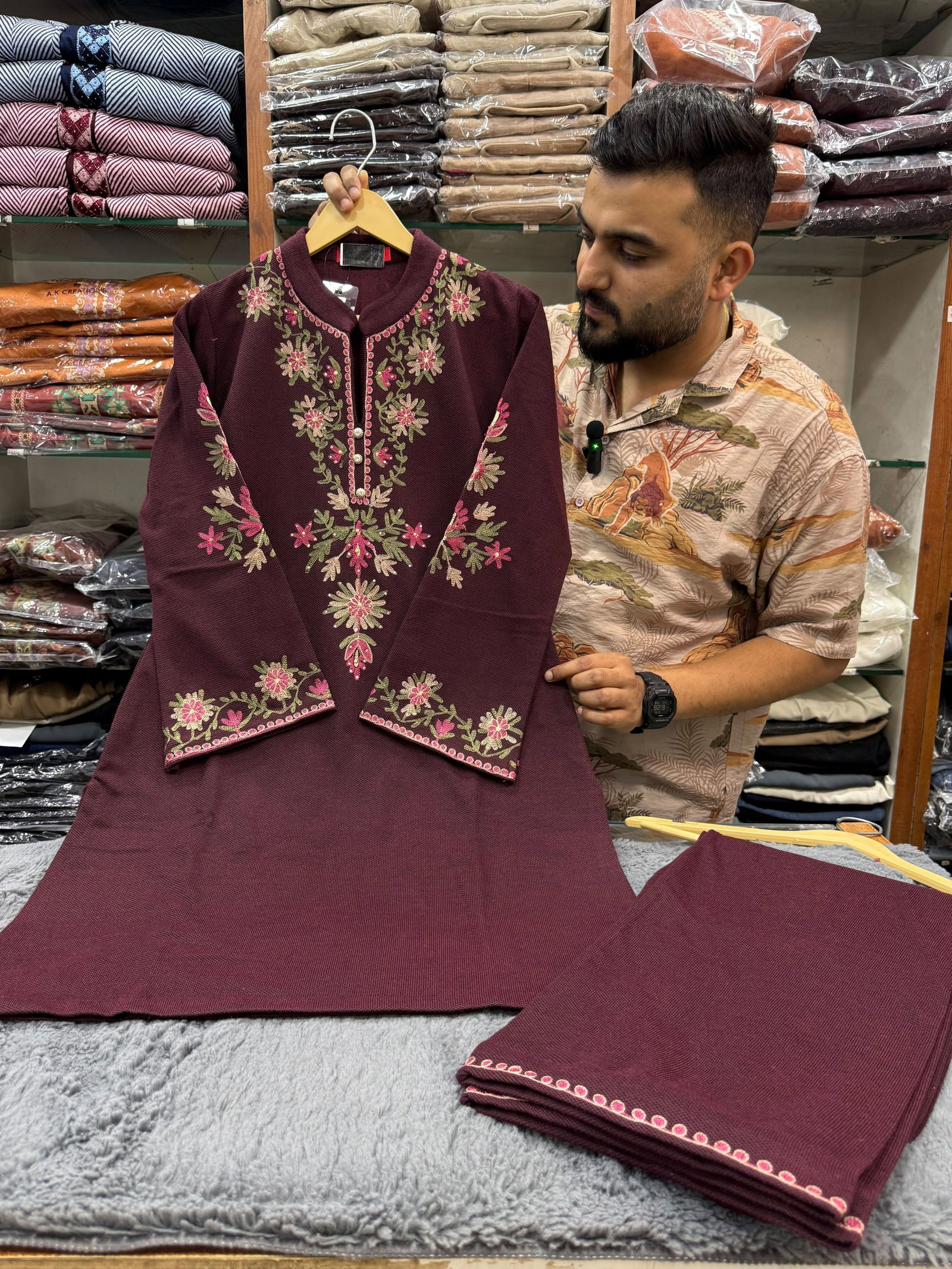 Mehekma Winter wear co ord set  