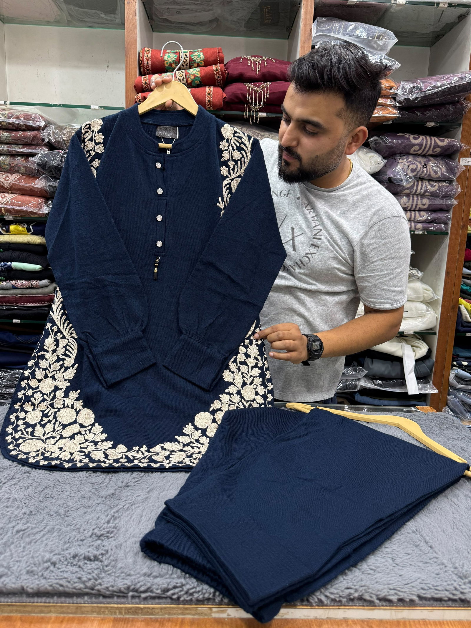 Charisma Big size farshi set  
